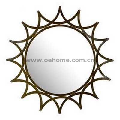 8313 Elgant high quality starburst mirror for home decoration